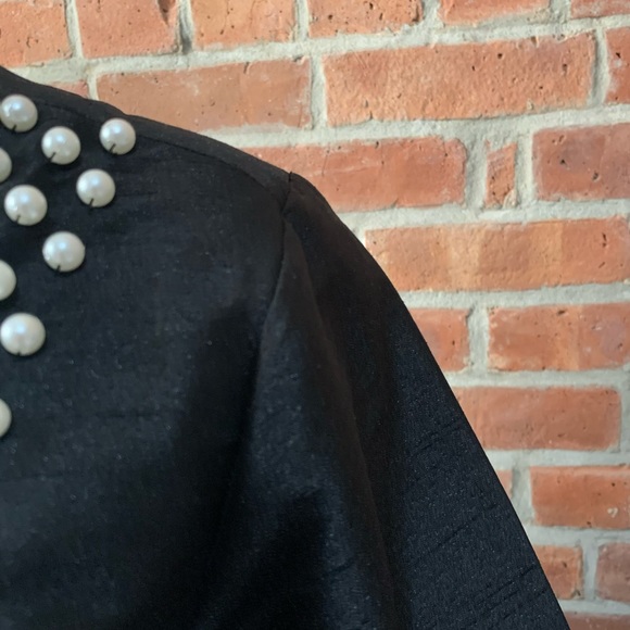 Pearl Bead Empire Dupioni Dress NWT - Picture 11 of 15